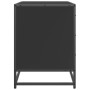 Cajonera de madera contrachapada negro 70x41x56 cm de , Cajoneras - Ref: Foro24-849074, Precio: 92,96 €, Descuento: %