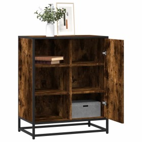 Aparador de madera de ingeniería roble ahumado 62x35x76 cm de , Aparadores - Ref: Foro24-848996, Precio: 80,24 €, Descuento: %