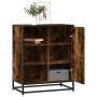 Aparador de madera de ingeniería roble ahumado 62x35x76 cm de , Aparadores - Ref: Foro24-848996, Precio: 80,24 €, Descuento: %