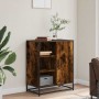 Aparador de madera de ingeniería roble ahumado 62x35x76 cm de , Aparadores - Ref: Foro24-848996, Precio: 80,24 €, Descuento: %