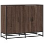 Aparador madera contrachapada marrón roble 94x35x76 cm de , Aparadores - Ref: Foro24-849008, Precio: 96,53 €, Descuento: %