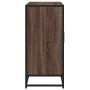 Aparador madera contrachapada marrón roble 94x35x76 cm de , Aparadores - Ref: Foro24-849008, Precio: 96,53 €, Descuento: %