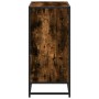 Estantería madera ingeniería color roble ahumado 80,5x35x76 cm de , Librerías y estanterías - Ref: Foro24-849106, Precio: 73,...