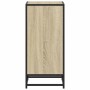 Estantería madera contrachapada color roble 40x35x76 cm de , Librerías y estanterías - Ref: Foro24-849095, Precio: 55,43 €, D...