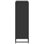 Estantería madera ingeniería negra 80,5x35x107,5 cm de , Librerías y estanterías - Ref: Foro24-849119, Precio: 100,21 €, Desc...