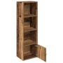 Estantería madera de ingeniería color envejecido 31x24x102 cm de , Librerías y estanterías - Ref: Foro24-860344, Precio: 51,6...