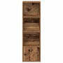Estantería madera de ingeniería color envejecido 31x24x102 cm de , Librerías y estanterías - Ref: Foro24-860344, Precio: 51,6...
