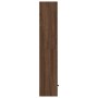 Estantería madera de ingeniería marrón roble 31x24x127 cm de , Librerías y estanterías - Ref: Foro24-860352, Precio: 54,40 €,...