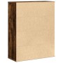 Estantería madera de ingeniería roble ahumado 60x24x76,5 cm de , Librerías y estanterías - Ref: Foro24-860386, Precio: 62,50 ...