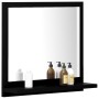 Espejo de baño madera contrachapada negro 40x10,5x37 cm de vidaXL, Tocadores de baño - Ref: Foro24-804554, Precio: 29,05 €, D...