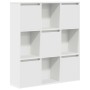 Estantería de madera de ingeniería blanca 89x24x101,5 cm de , Librerías y estanterías - Ref: Foro24-860400, Precio: 98,87 €, ...