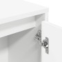 Estantería de madera de ingeniería blanca 89x24x101,5 cm de , Librerías y estanterías - Ref: Foro24-860400, Precio: 98,87 €, ...