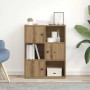 Estantería de madera de ingeniería roble artisan 60x24x76,5 cm de , Librerías y estanterías - Ref: Foro24-860390, Precio: 65,...