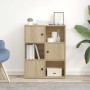 Estantería madera de ingeniería roble sonoma 60x24x76,5 cm de , Librerías y estanterías - Ref: Foro24-860384, Precio: 69,67 €...