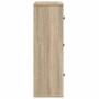 Estantería madera de ingeniería roble sonoma 60x24x76,5 cm de , Librerías y estanterías - Ref: Foro24-860384, Precio: 69,67 €...