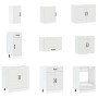 Mueble de cocina Kalmar blanco 14 piezas madera contrachapada de , Armarios de cocina - Ref: Foro24-3314971, Precio: 977,96 €...