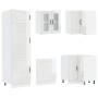 Mueble cocina Kalmar blanco brillo 14 pzas madera contrachapada de , Armarios de cocina - Ref: Foro24-3314973, Precio: 1,00 €...