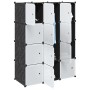 Organizador cubos de almacenamiento 12cubos varillas colgar PP de , Almacenamiento de ropa y armarios - Ref: Foro24-4019582, ...