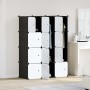 Organizador cubos de almacenamiento 12cubos varillas colgar PP de , Almacenamiento de ropa y armarios - Ref: Foro24-4019582, ...
