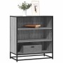 Aparador madera ingeniería y metal gris Sonoma 68x35x76 cm de , Aparadores - Ref: Foro24-848977, Precio: 80,11 €, Descuento: %