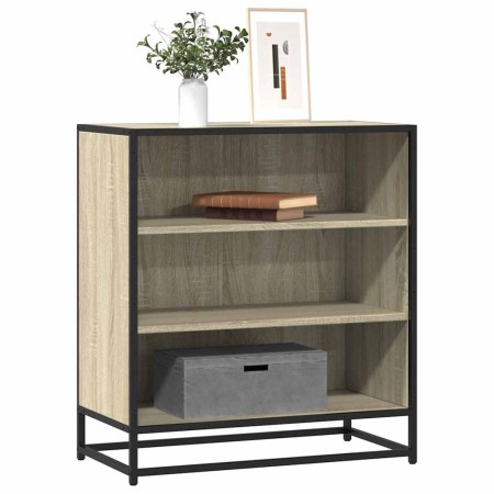 Aparador madera ingeniería y metal roble Sonoma 68x35x76 cm de , Aparadores - Ref: Foro24-848975, Precio: 77,79 €, Descuento: %