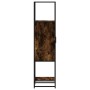 Aparador alto madera de ingeniería y metal 35,5x35x139 cm de , Aparadores - Ref: Foro24-849036, Precio: 72,95 €, Descuento: %