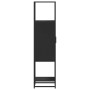 Aparador alto madera de ingeniería y metal 35,5x35x139 cm de , Aparadores - Ref: Foro24-849034, Precio: 79,56 €, Descuento: %