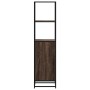 Aparador alto madera ingeniería marrón roble 35,5x35x139cm de , Aparadores - Ref: Foro24-849048, Precio: 79,01 €, Descuento: %