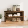 Estantes de cocina apilables 2 uds madera vieja 50x15x16 cm de , Contenedores para utensilios de cocina - Ref: Foro24-860496,...