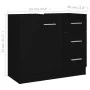 Armario para lavabo madera contrachapada negro 63x30x54 cm de vidaXL, Muebles de baño - Ref: Foro24-804185, Precio: 68,93 €, ...