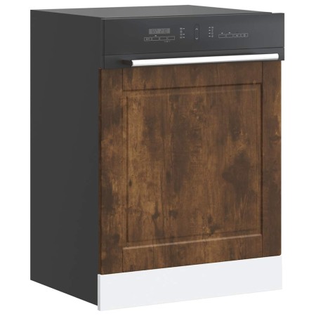 Panel lavavajillas Porto madera contrachapada roble ahumado de , Armarios de cocina - Ref: Foro24-854142, Precio: 36,00 €, De...