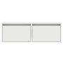 Mueble de TV con luces LED blanco 75x35,5x25 cm de , Muebles TV - Ref: Foro24-860229, Precio: 67,72 €, Descuento: %
