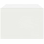 Mueble de TV con luces LED blanco 75x35,5x25 cm de , Muebles TV - Ref: Foro24-860229, Precio: 67,72 €, Descuento: %