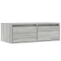 Mueble de TV con luces LED sonoma gris 75x35,5x25 cm de , Muebles TV - Ref: Foro24-860234, Precio: 71,58 €, Descuento: %