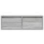 Mueble de TV con luces LED sonoma gris 75x35,5x25 cm de , Muebles TV - Ref: Foro24-860234, Precio: 71,58 €, Descuento: %
