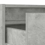 Mueble de TV con luces LED gris hormigón 100X35,5x25 cm de , Muebles TV - Ref: Foro24-860241, Precio: 80,02 €, Descuento: %