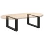 Patas de mesa de centro forma U 2uds acero negro 60x(30-31) cm de , Patas para mesas - Ref: Foro24-4013140, Precio: 64,08 €, ...