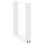 Patas de mesa de centro forma U 2uds acero blanco 28x(42-43) cm de , Patas para mesas - Ref: Foro24-4013149, Precio: 54,76 €,...
