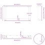 Patas de mesa centro forma U 2uds acero antracita 60x(30-31) cm de , Patas para mesas - Ref: Foro24-4013142, Precio: 59,24 €,...