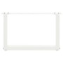 Patas de mesa de centro forma U 2uds acero blanco 50x(30-31) cm de , Patas para mesas - Ref: Foro24-4013137, Precio: 52,70 €,...