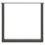 Patas mesa centro forma U 3 uds antracita 90x(72-73) cm acero de , Patas para mesas - Ref: Foro24-4013210, Precio: 134,33 €, ...