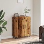 Aparador de madera de ingeniería envejecida 69,5x34x90 cm de , Aparadores - Ref: Foro24-857181, Precio: 87,94 €, Descuento: %