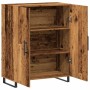 Aparador de madera de ingeniería envejecida 69,5x34x90 cm de , Aparadores - Ref: Foro24-857181, Precio: 87,94 €, Descuento: %
