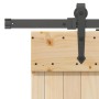 Puerta corredera con herrajes madera maciza de pino 90x210 cm de , Puertas - Ref: Foro24-3332793, Precio: 222,70 €, Descuento: %