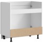 Mueble bajo para fregadero Kalmar negro 80x46x81,5 cm de , Armarios de cocina - Ref: Foro24-853448, Precio: 85,83 €, Descuent...