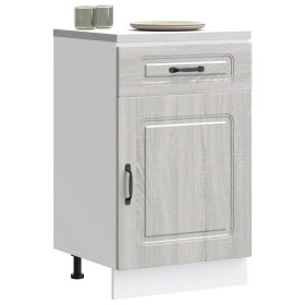 Mueble bajo de cocina Kalmar gris sonoma madera de ingeniería de , Armarios de cocina - Ref: Foro24-853483, Precio: 101,58 €,...