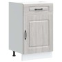 Mueble bajo de cocina Kalmar gris sonoma madera de ingeniería de , Armarios de cocina - Ref: Foro24-853483, Precio: 101,58 €,...