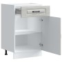 Mueble bajo de cocina Kalmar gris sonoma madera de ingeniería de , Armarios de cocina - Ref: Foro24-853483, Precio: 101,58 €,...