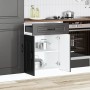 Mueble bajo de cocina Kalmar madera de ingeniería negra de , Armarios de cocina - Ref: Foro24-853488, Precio: 90,44 €, Descue...