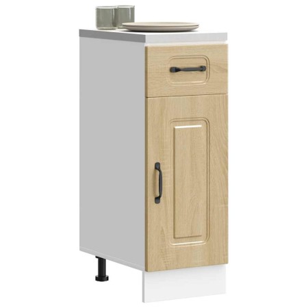 Mueble bajo de cocina Kalmar madera ingeniería de roble sonoma de , Armarios de cocina - Ref: Foro24-853460, Precio: 65,17 €,...